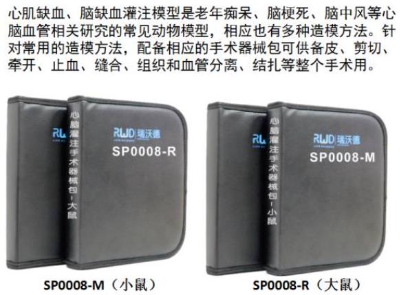 心脑灌注手术器械包（大、小鼠）